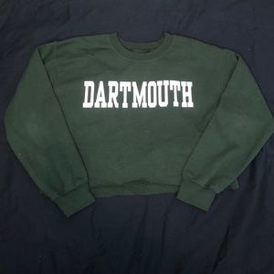 Cropped Dartmouth College Sweater
